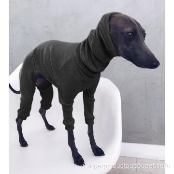 Manteau de luxe en coton à quatre pattes pour chien